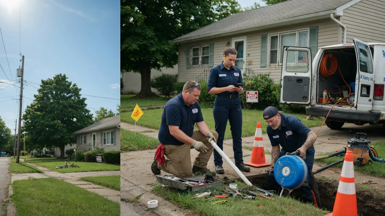 Sewer Line Repair in Galesburg, MI near me